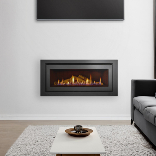 Rinnai 1250 Gas Inbuilt Fireplace