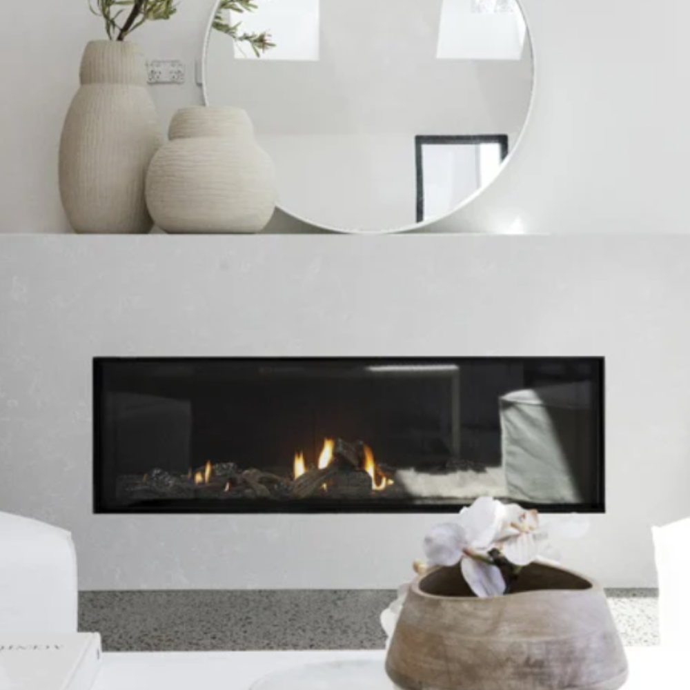 Escea DS1400 Frameless Linear Inbuilt Gas Fireplace