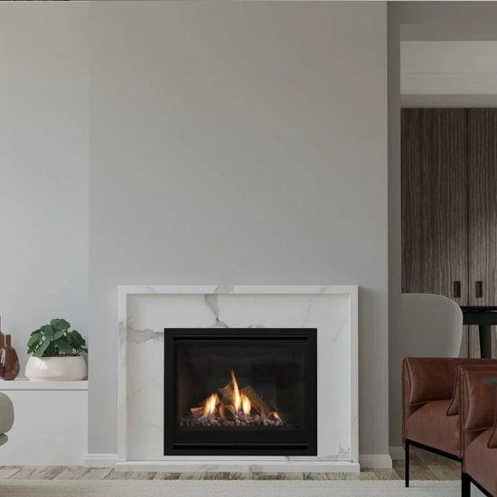 Escea DF700 Gas Fireplace Inbuilt