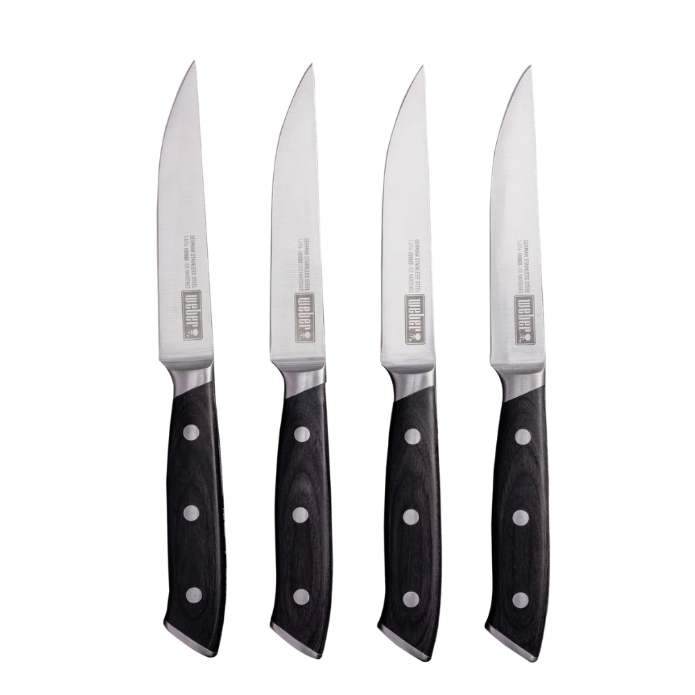 Weber Steak Knife Set (5") 13cm - 4 Piece