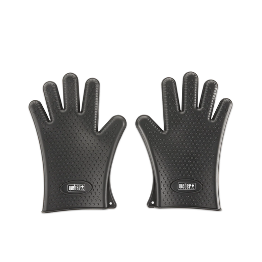 Weber Silicone BBQ Grilling Gloves - L