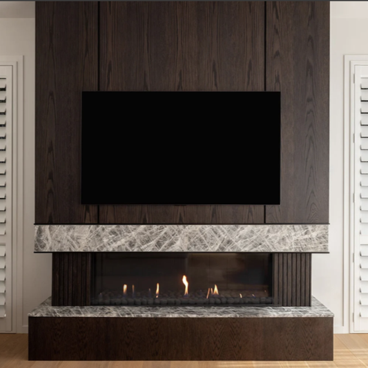 Escea DS1650 Frameless Linear Inbuilt Gas Fireplace