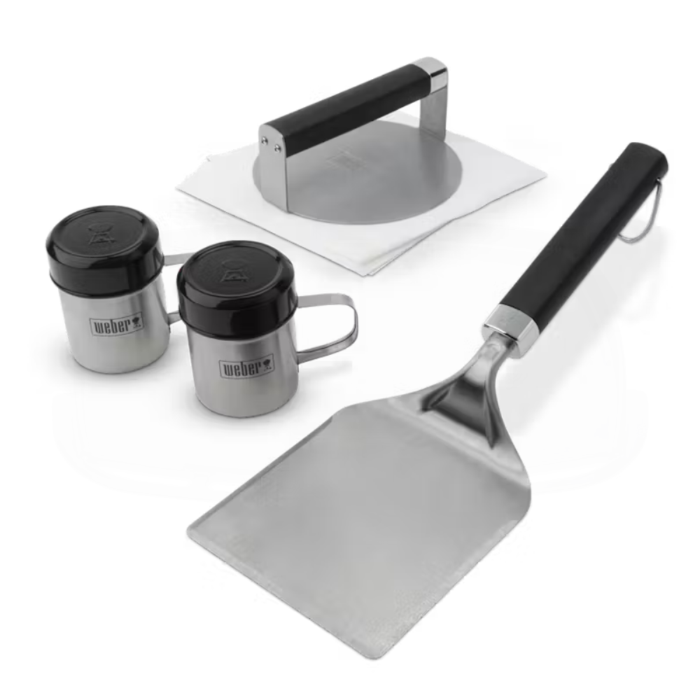 Weber® Smashed Burger Set 5 piece smashed burger set