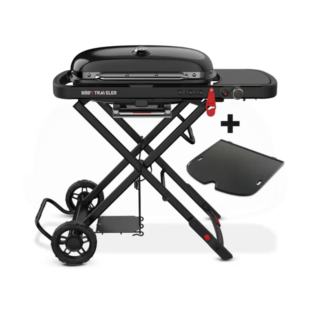 Weber Traveler® Portable Gas Barbecue Stealth Edition (LPG)