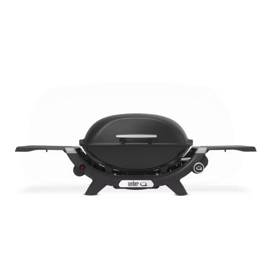 Weber® Q® Q2000N Midnight Black Gas Barbecue (LPG)